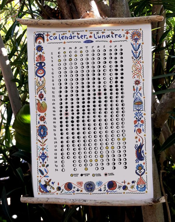 Calendriers Lunaires - Coline Sauvand